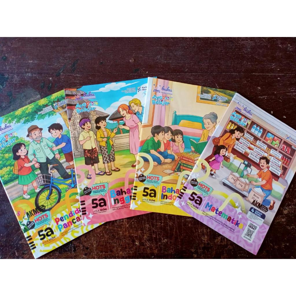 BUKU LKS KELAS 5 KURIKULUM MERDEKA ORIGINAL | LKS SEKAR GRIYA PUSTAKA PERKASA SEMESTER 1