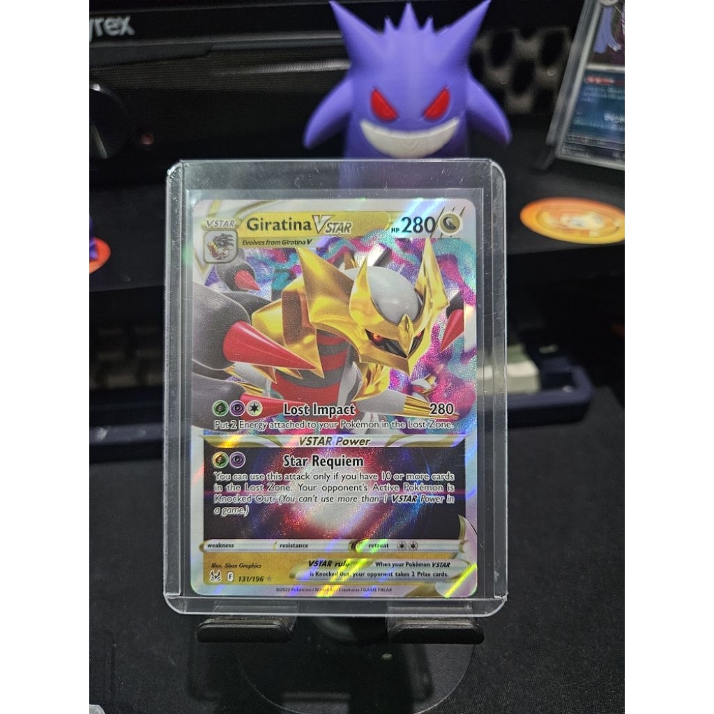 GIRATINA VSTAR (LOST ORIGIN) POKEMON CARD/KARTU