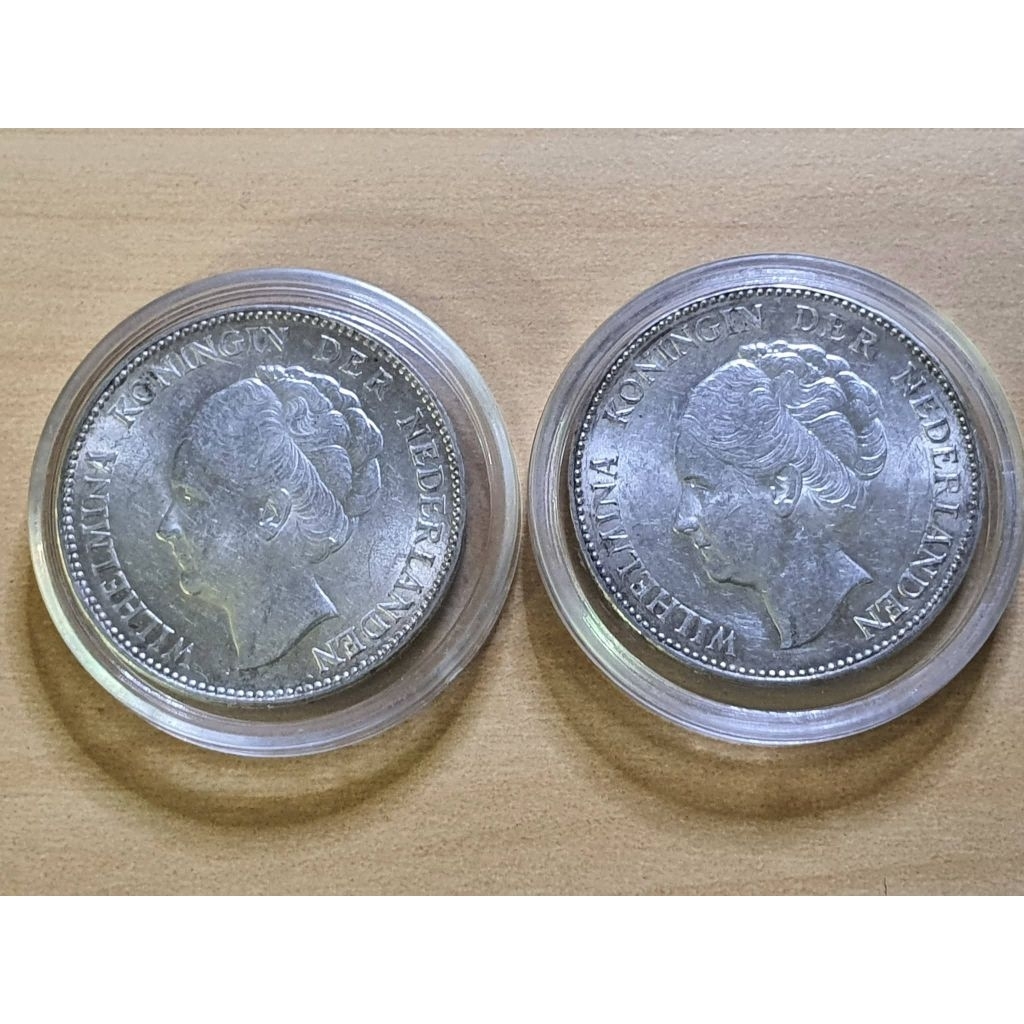 Coin Wihelmina 1 Gulden