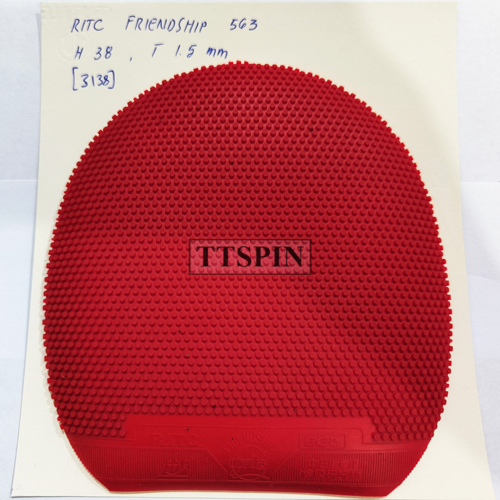 729 RITC 563 - Karet Seken Pingpong Tenis Meja 729 563 RITC Bintik Sedang Medium Pips Rubber Bet Bat