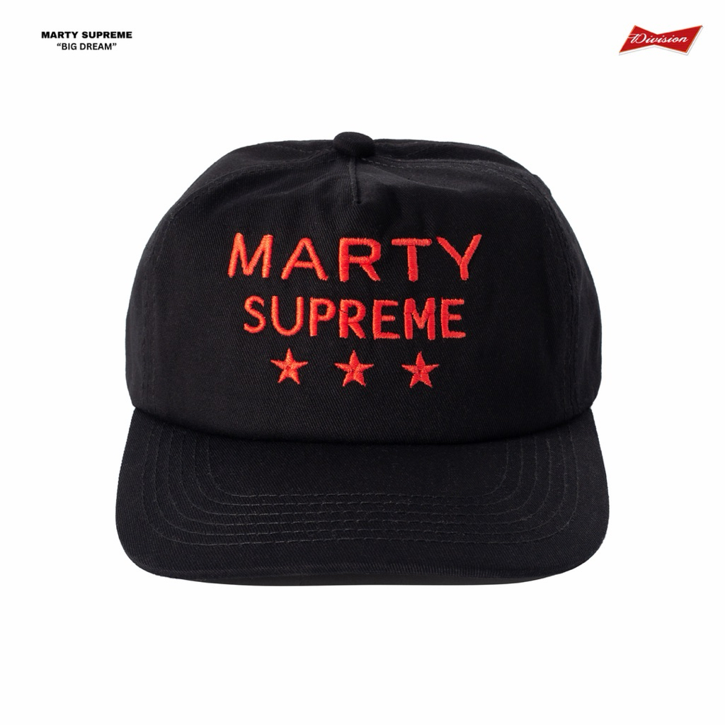 Marty Supreme “Dream Big” Black Caps