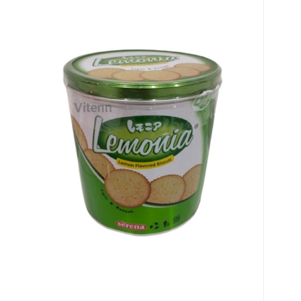 biskuit lemonia Nissin kaleng