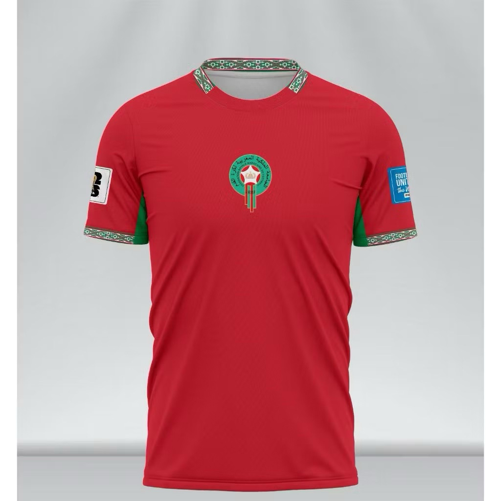Jersey Bola Timnas Maroko Terbaru Piala Dunia 2026