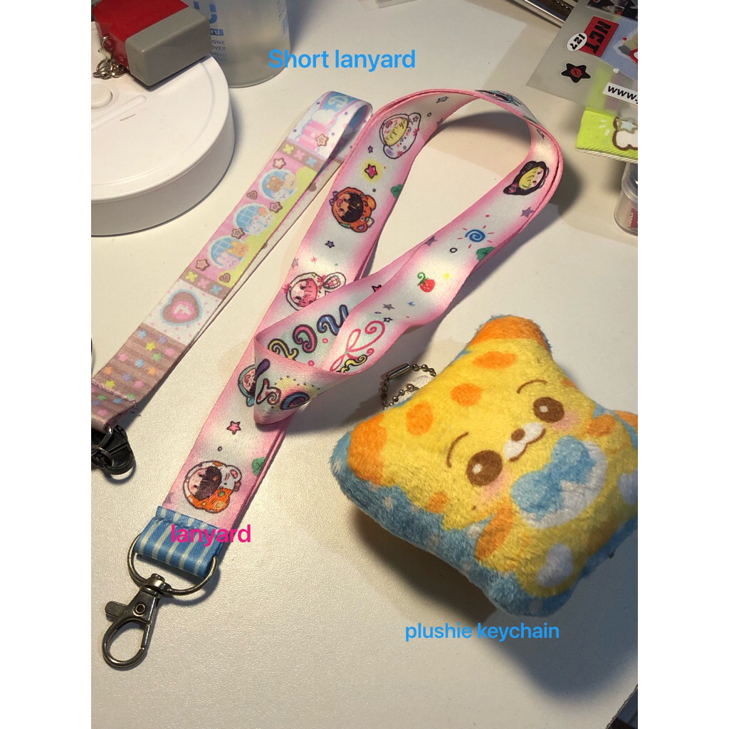 lanyard short lanyard 7dream plushie mark eong untuk ls nct