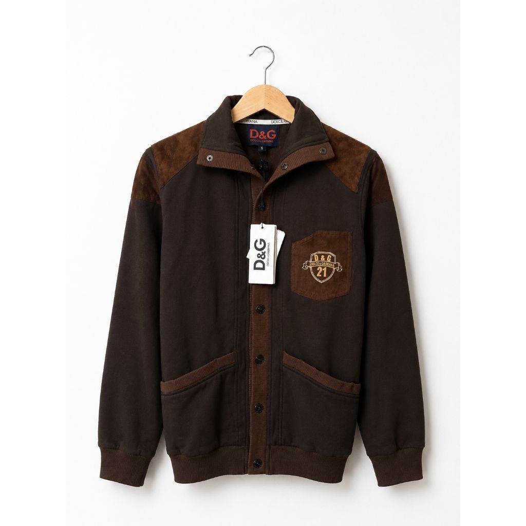 Jaket varsity bomber dolce gabbana