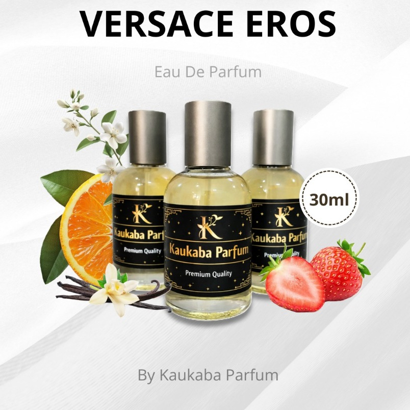 (30ML)VERSACE EROS. PARFUM REFIILL ISI ULANG. PARFUM UKURAN 30ML BOTOL CASA