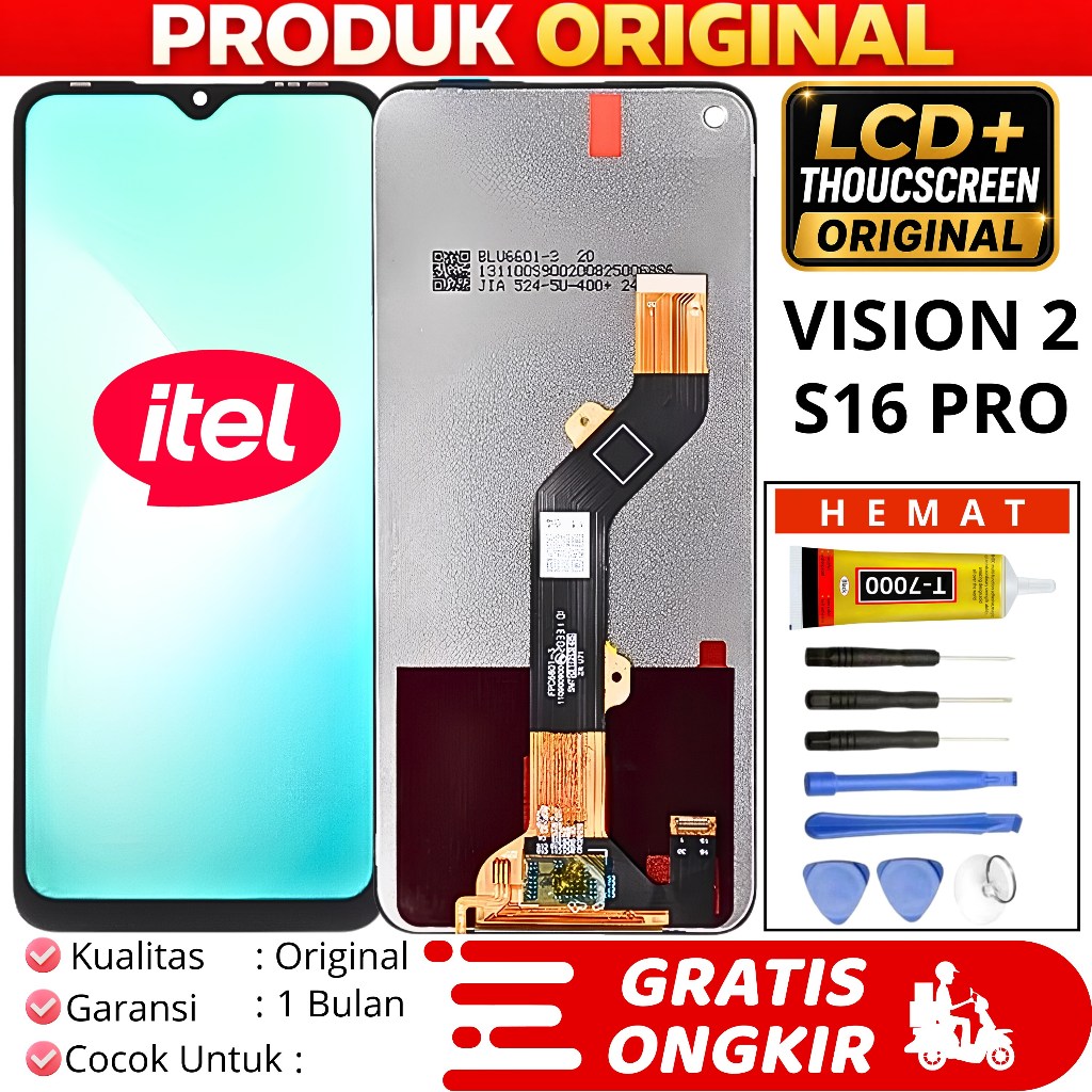 LCD ITEL VISION 2 / LCD ITEL S16 PRO ORIGINAL