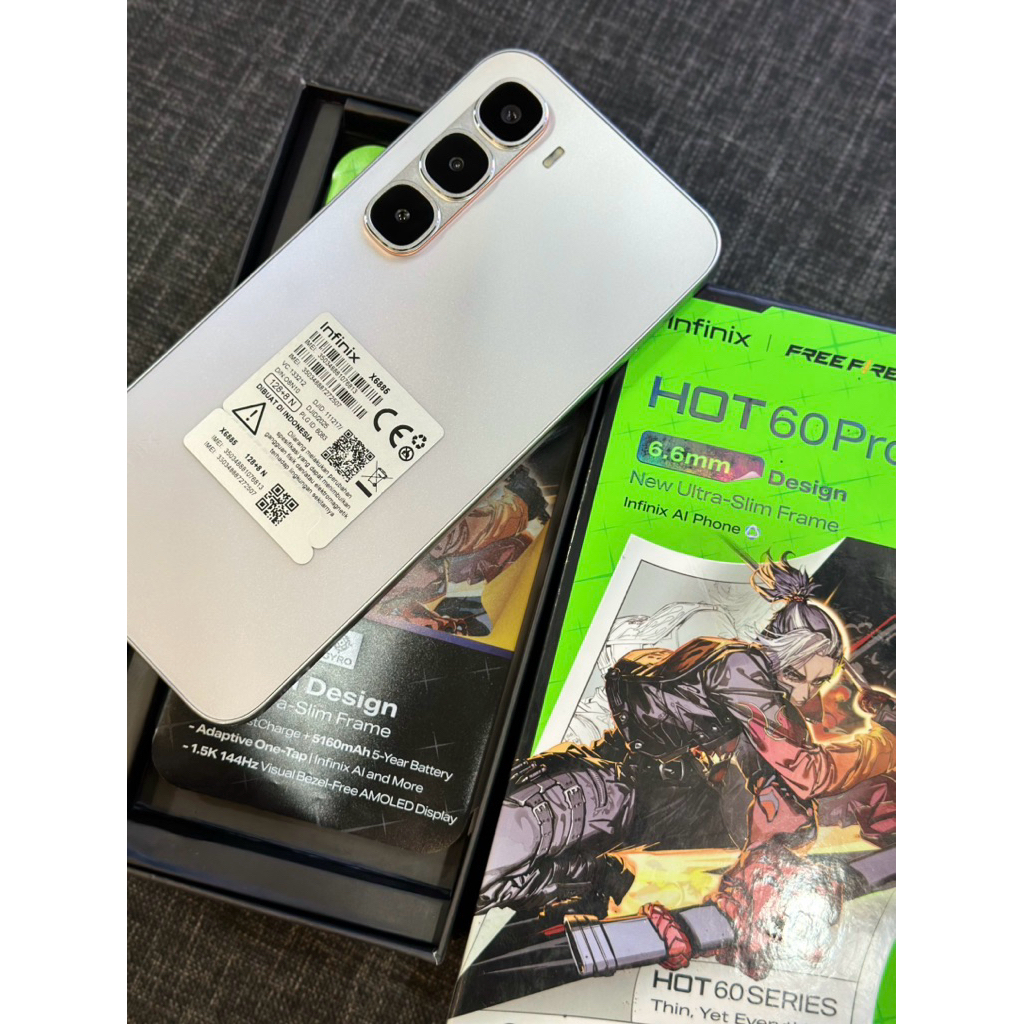 INFINIX HOT 60PRO SECOND ORIGINAL MULUS BERGARANSI HP SECOND