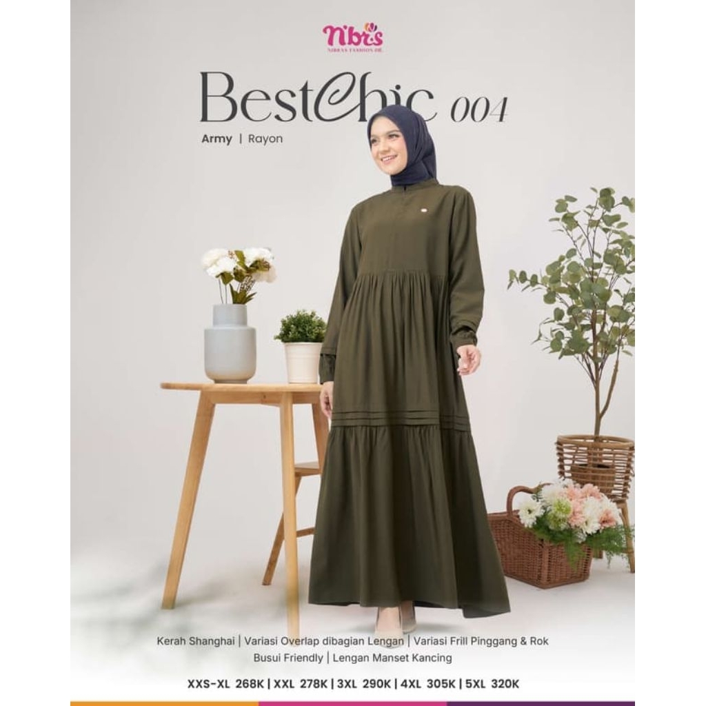 GAMIS NIBRAS BESTCHIC 004 TERMURAH