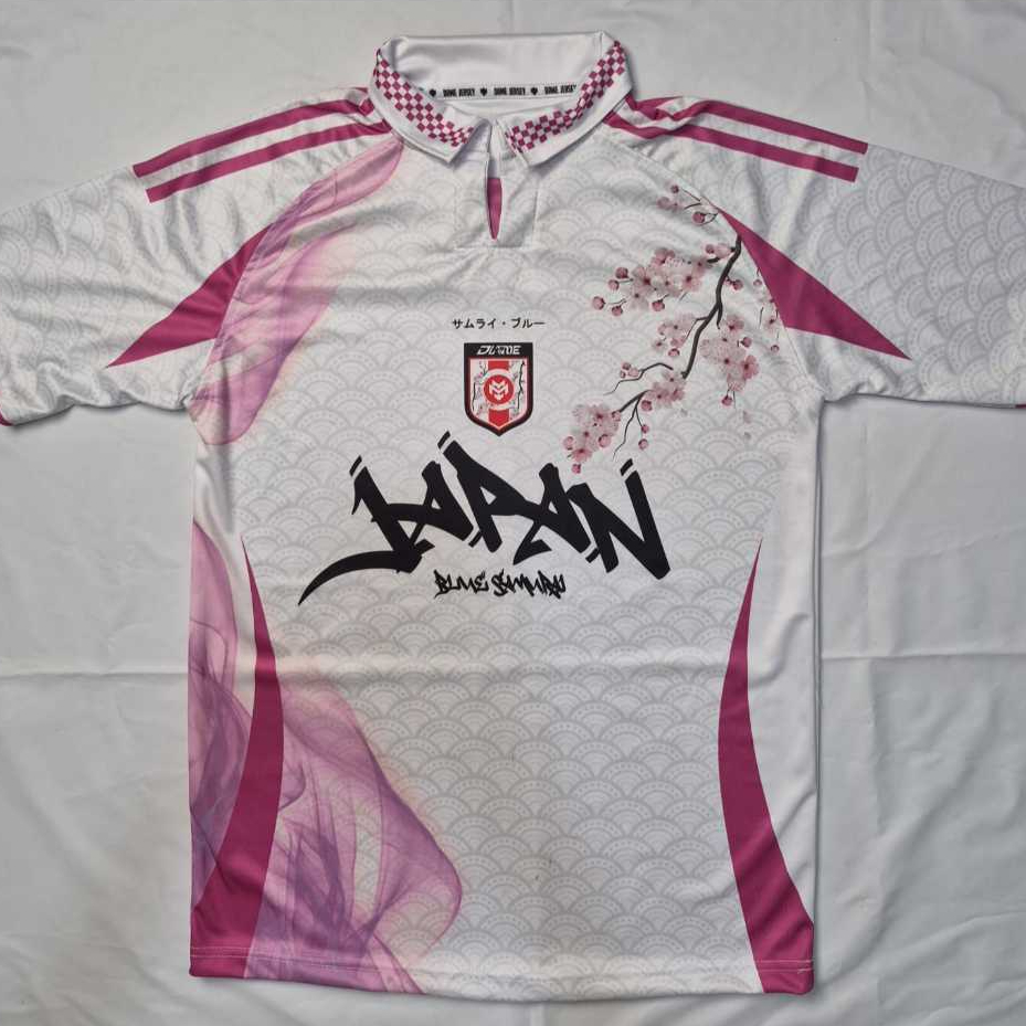 Jersey Dame JEPANG PINK Vintage Bola Futsal Band