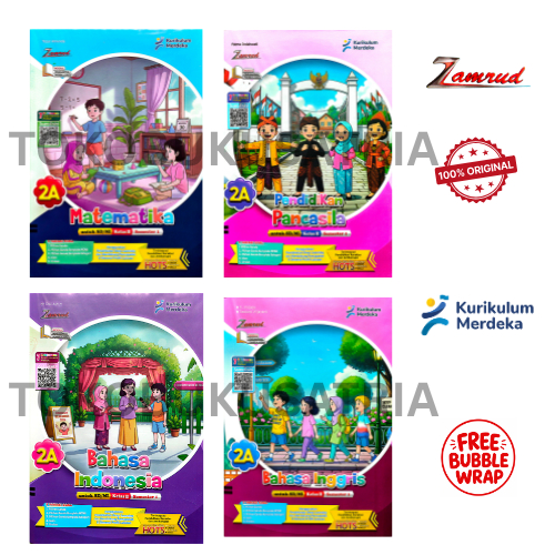 LKS ZAMRUD PUTRA NUGRAHA KELAS 2 SD/MI SEMESTER 1 KURIKULUM MERDEKA