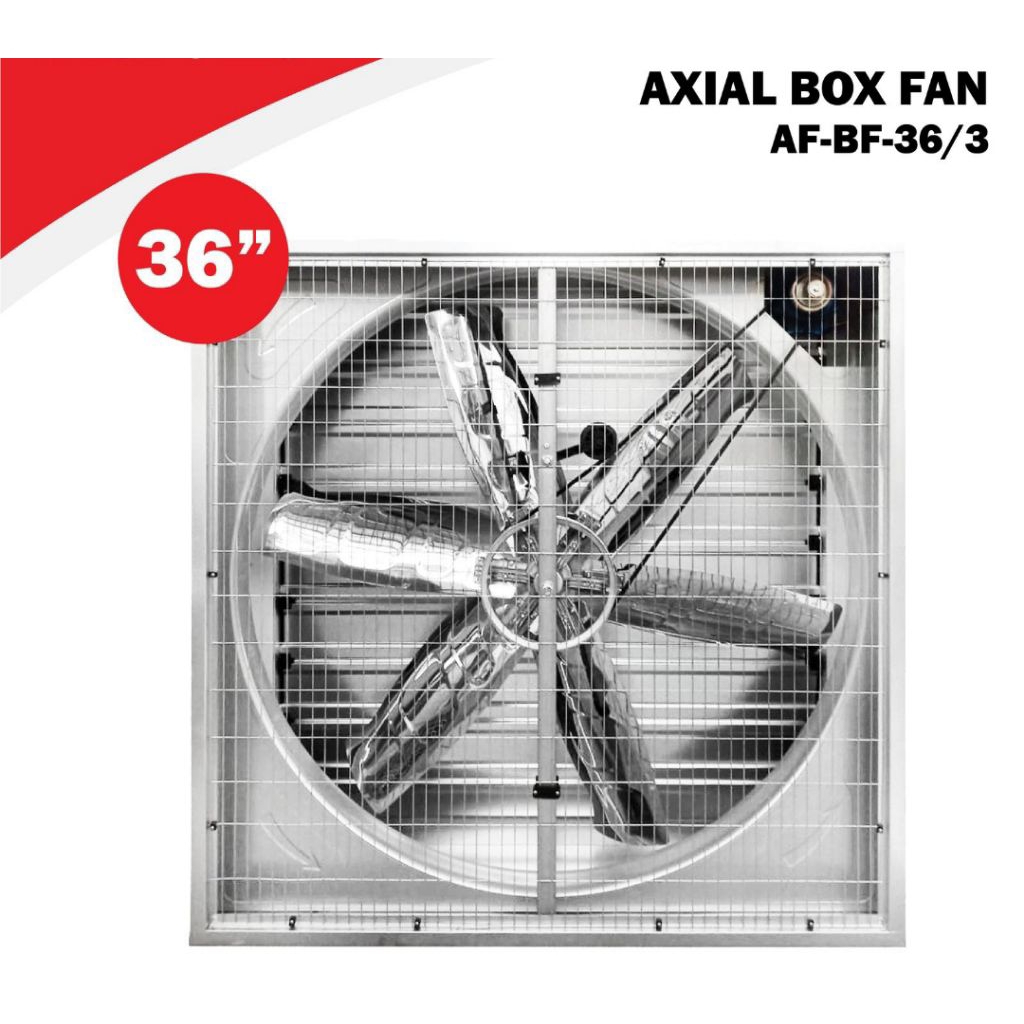 BLOWER BOX FAN 36 inchi - 1 phase dan 3 phase - KIPAS BOX FAN