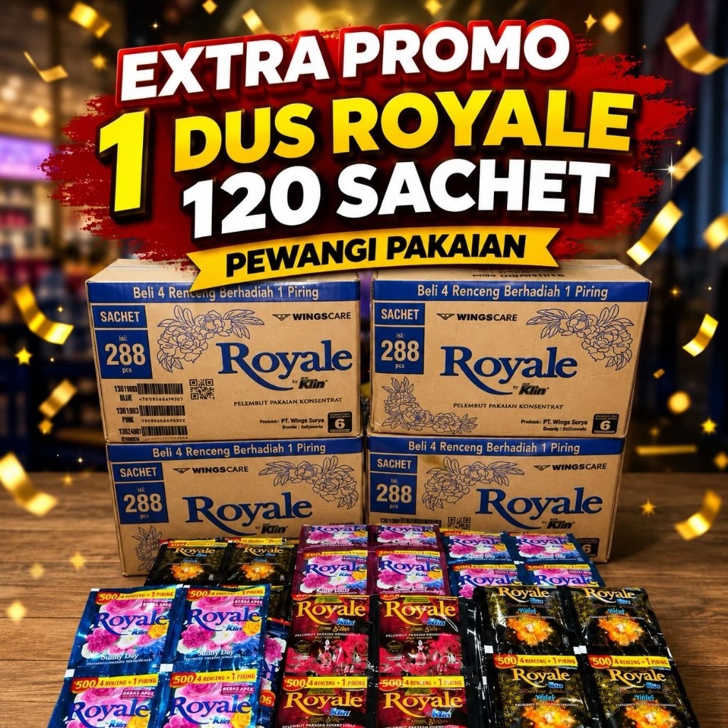 Royale Pewangi Sachet pewangi pakaian pengharum baju