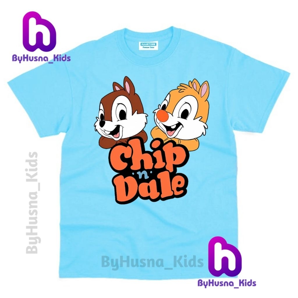 Baju Anak Kaos Anak Chip 'N Dale's Cartoon CHIP N DALE UNISEX BALITA BATITA