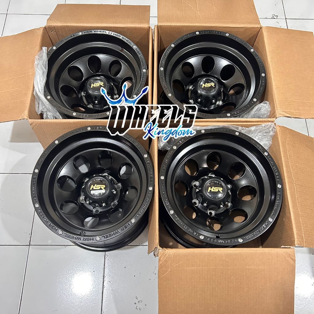 Velg r15x10 inch pcd 6x139 Et-44 velg ring 15 hsr duffy- hardtop panther hilux strada