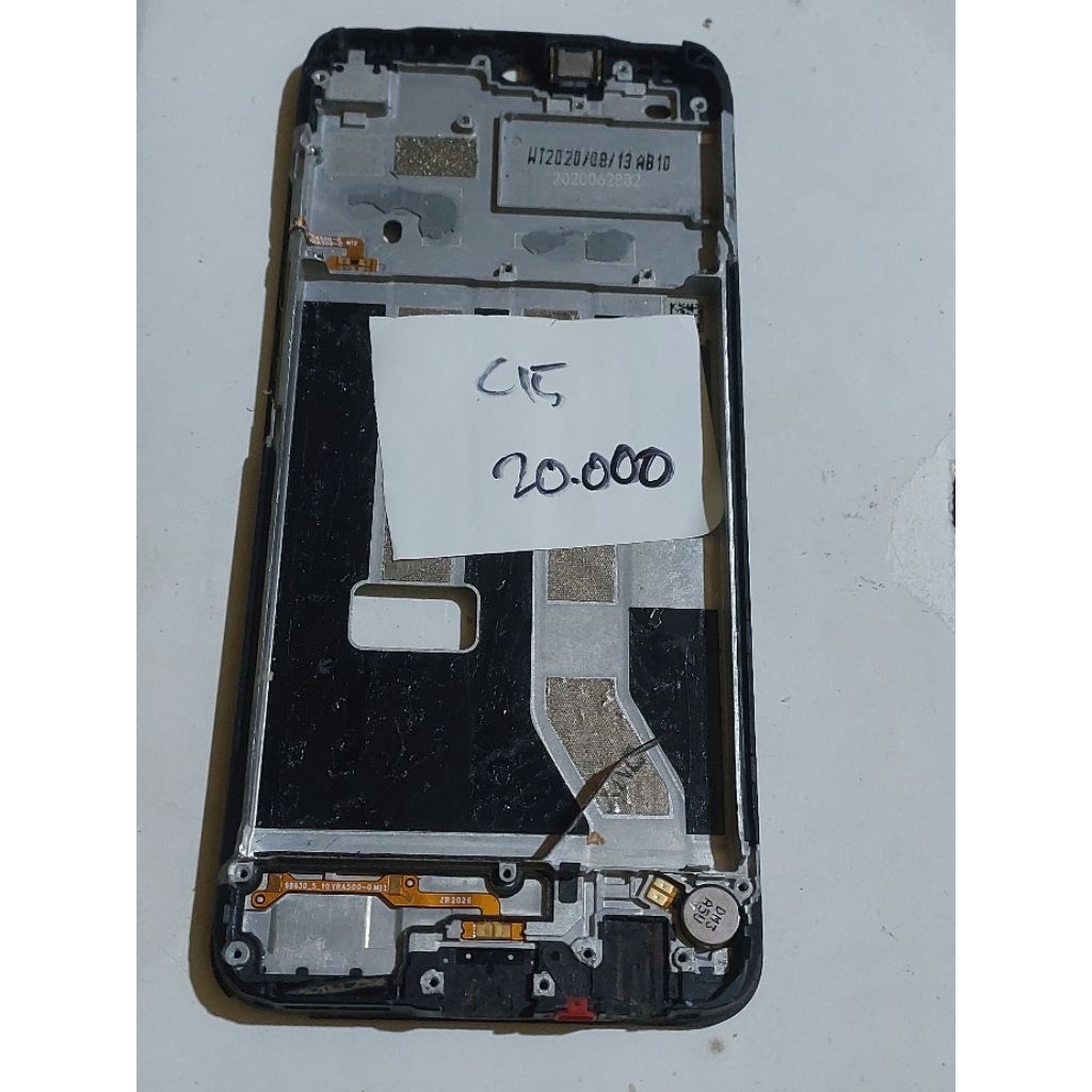 frame realme c15 second original cabutan