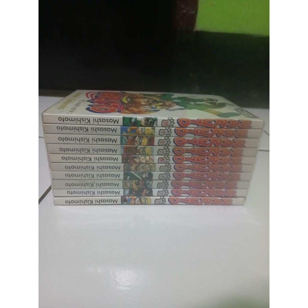 Komik Naruto vol 1-10 Fullset Original