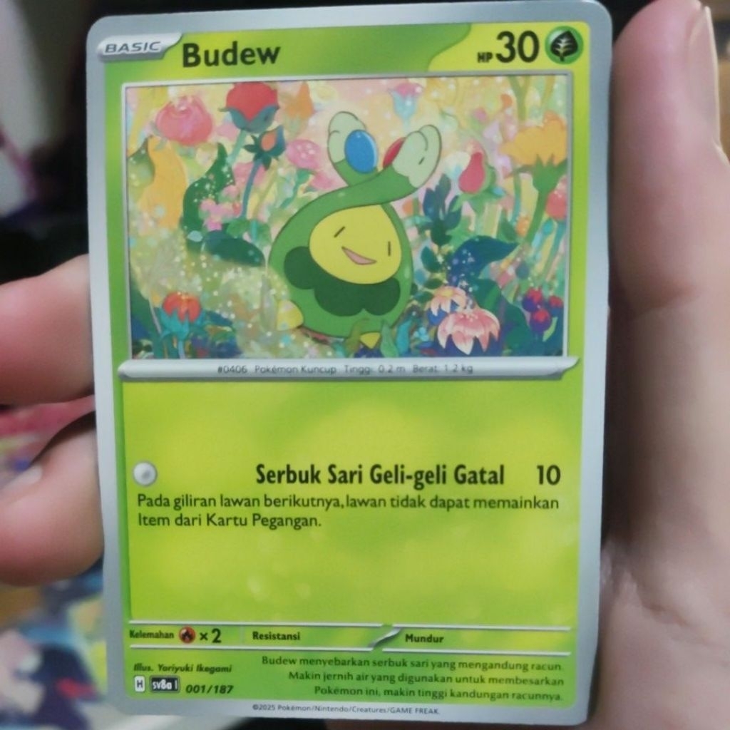 Budew kartu pokemon tcg indo