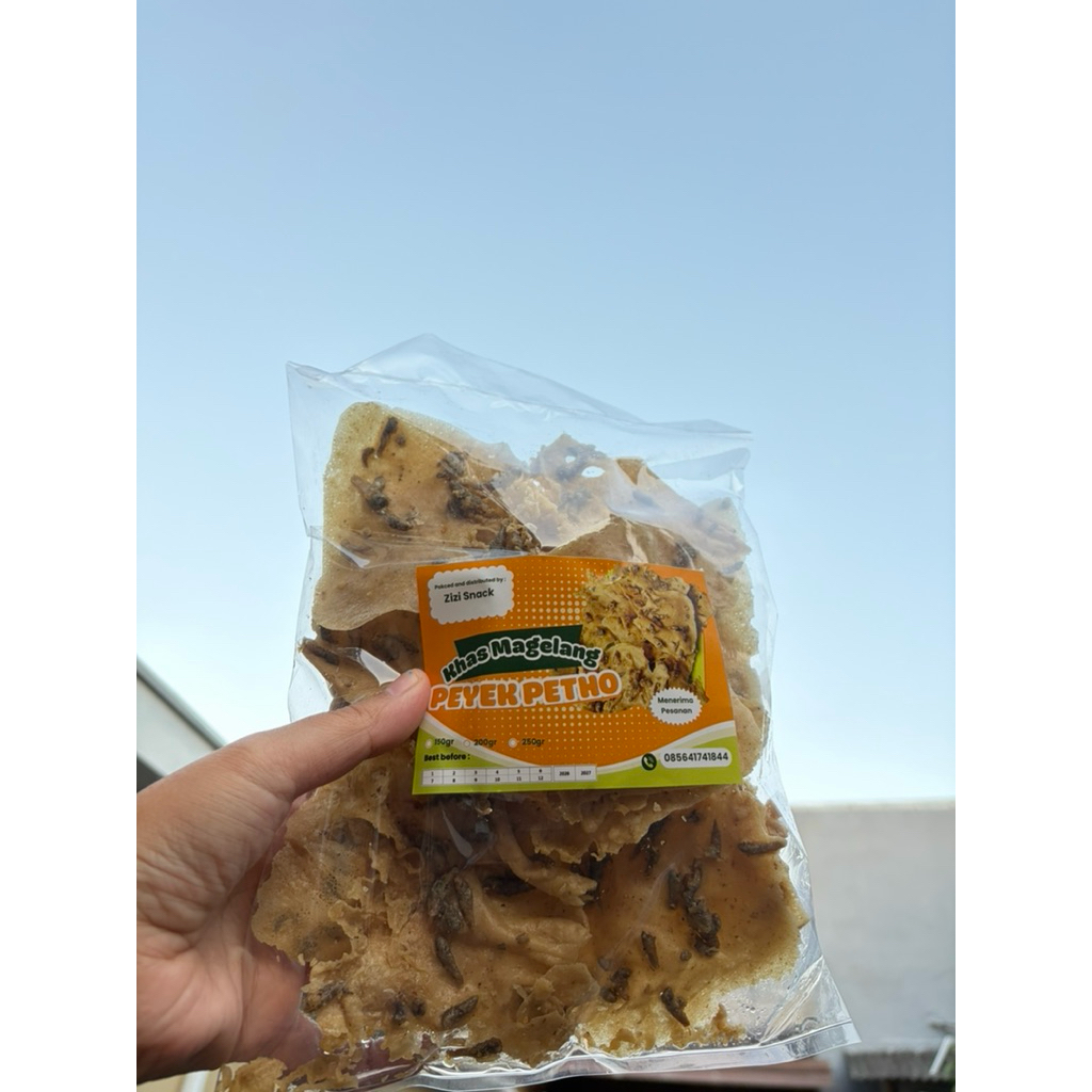 Peyek Petho Khas Magelang 150 gram