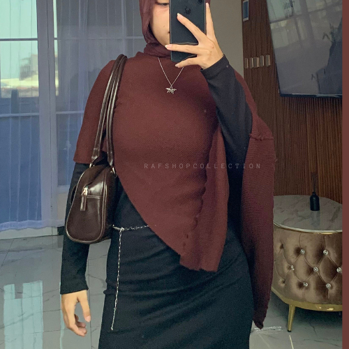 VINCI Outer Ponco - Outer Ponco - Outer Rajut Ponco - Outer Rajut Wanita