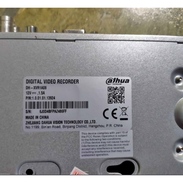 DVR DAHUA 16CH & 8CH INCLUDE HDD (SECOND)