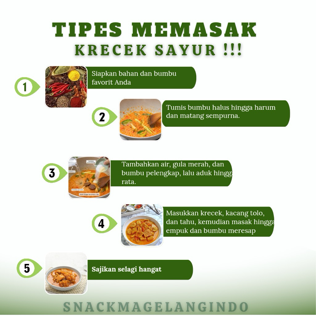 Sajiandapur Krecek Sayur/Krecek Gudeg/Krecek Kulit Sapi/Krecek Gudeg Asli Jogja/Krecek Jogja/Krecek