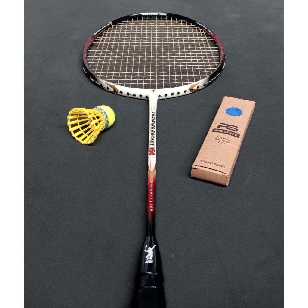 Raket badminton bekas second original flypower training racket 150