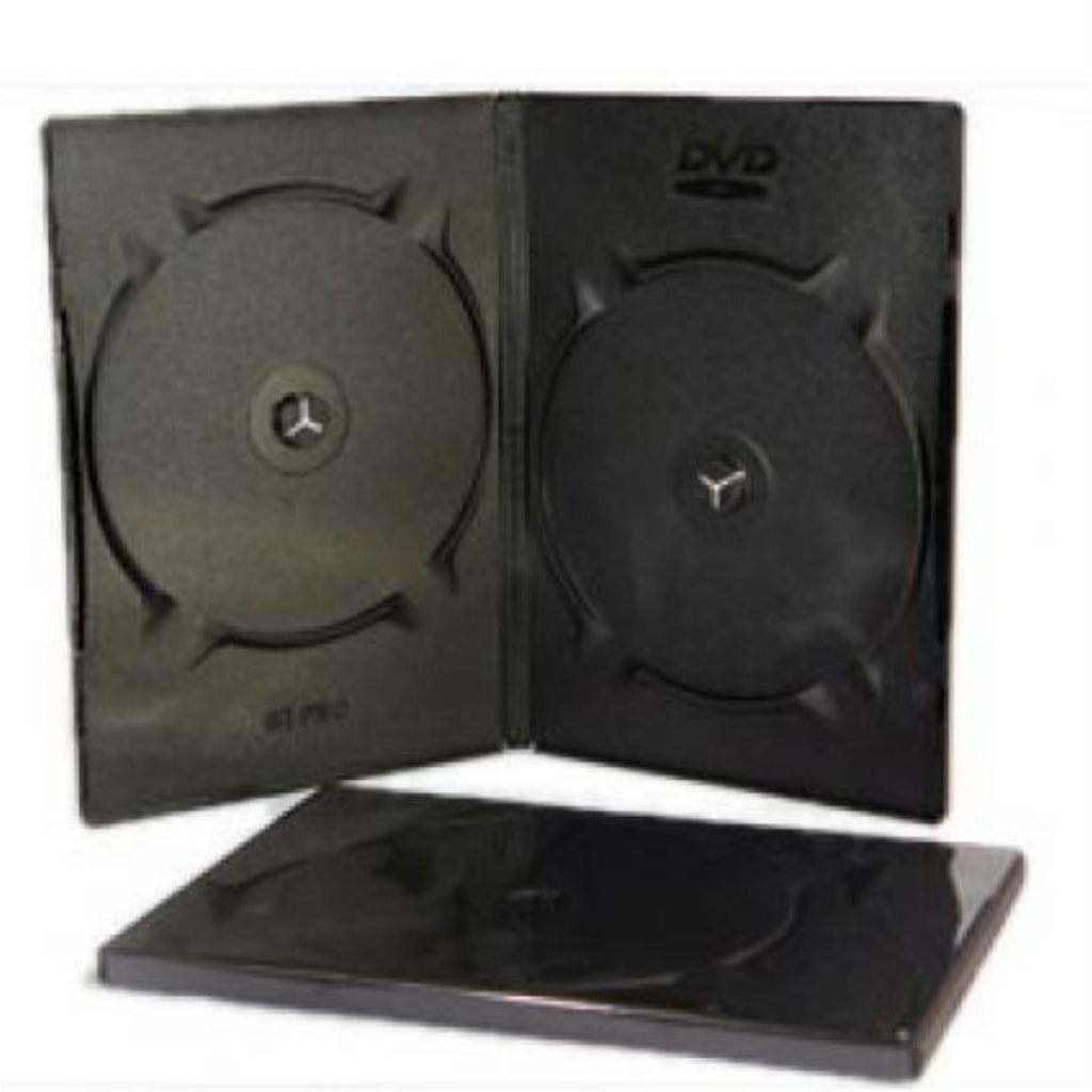 Tempat CD/DVD Kotak Hitam