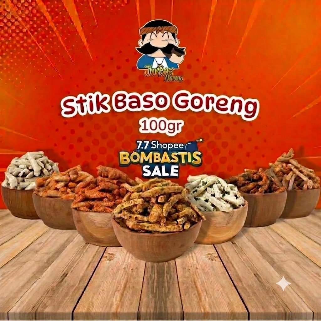 Basreng 100 gram by Juragan Basreng