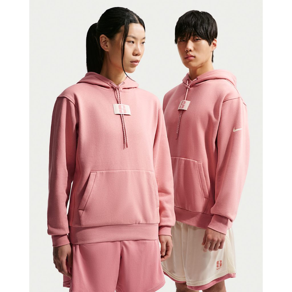 Sabrina Fleece Basketball Hoodie Red Stardust/Coconut Milk/Coconut Milk/Alabaster FJ4450-618