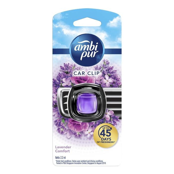 AMBIPUR CAR VENT CLIPS LAVENDER