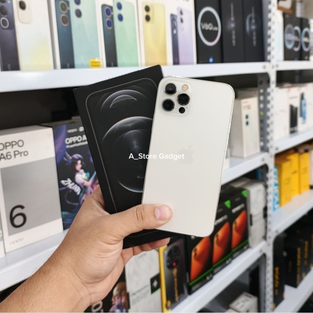 IP 12 PRO MAX 128GB IB0X SECOND FULLSET