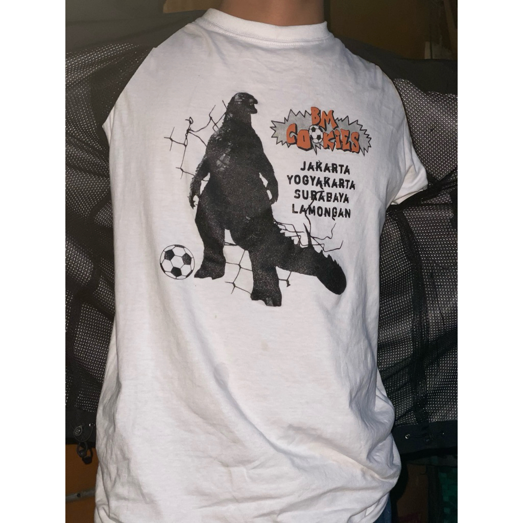 kaos bm cookies godzila