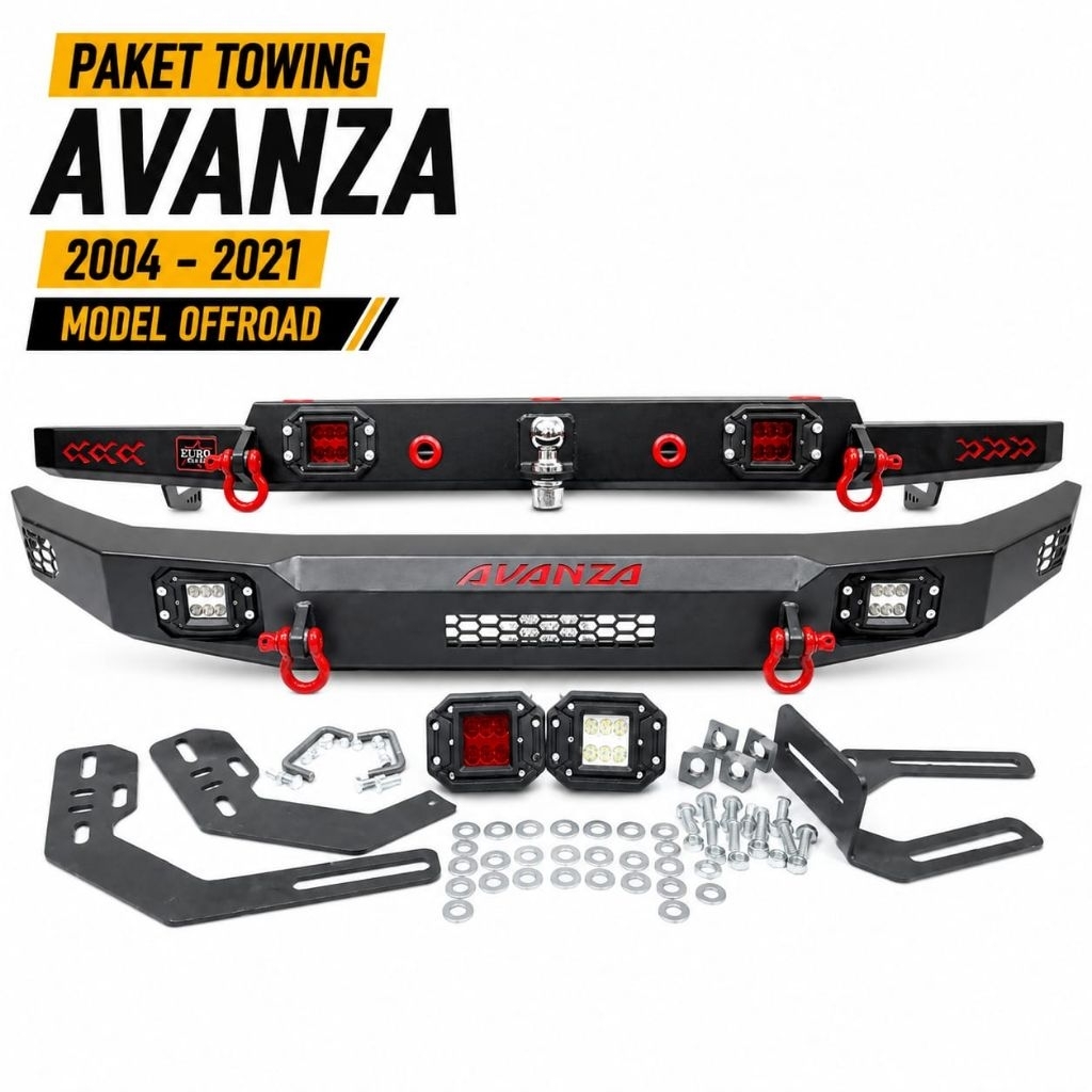 Paket Towing Avanza  2004 2021 Model Offroad Lampu Led