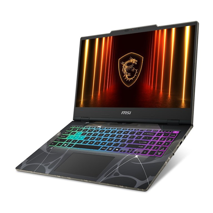 MSI Gaming Cyborg 15 B2RWFKG Laptop 15.6" FHD 144Hz Intel Core 7 240H RTX 5060 16GB DDR5 512GB SSD Translucent Black
