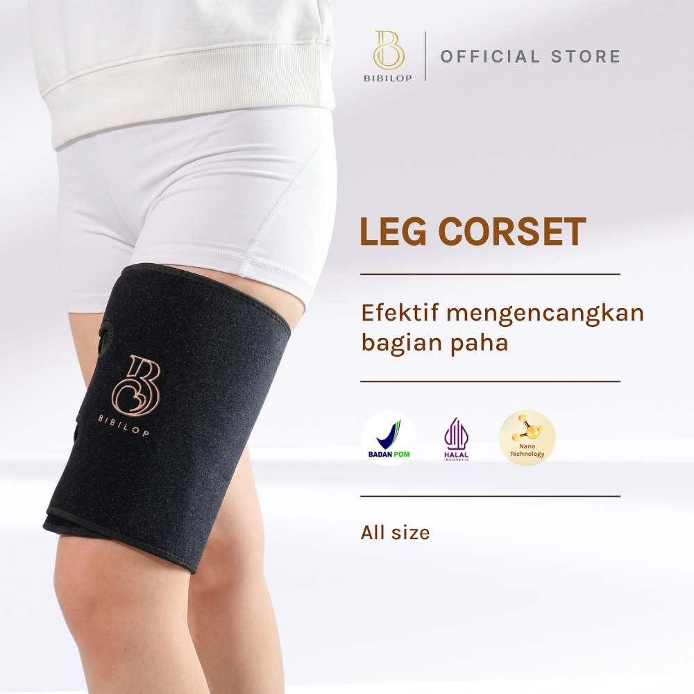 BIBILOP Korset Nano Paha Bibilop Slim Paha Slimming Belt Korset Pelangsing Memperkecil Paha Korset P