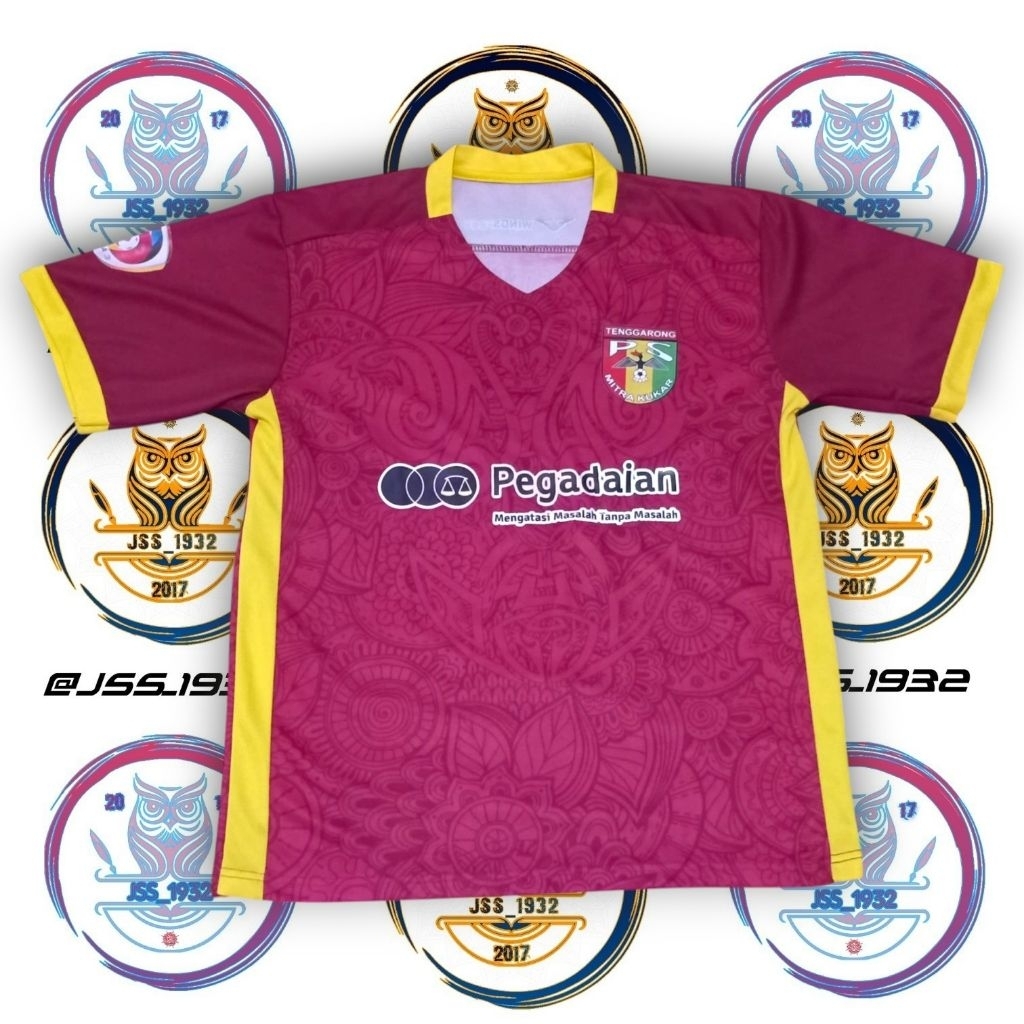Jersey Bola PS MITRA KUKAR Kit ORIGINAL Murah Retro Vintage Rare Blokecore Olahraga Sepakbola - L