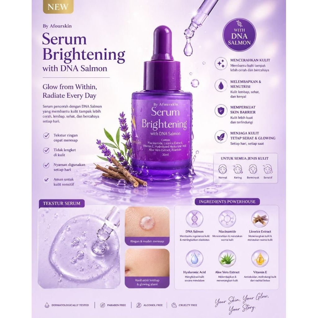 SERUM purple afourskin