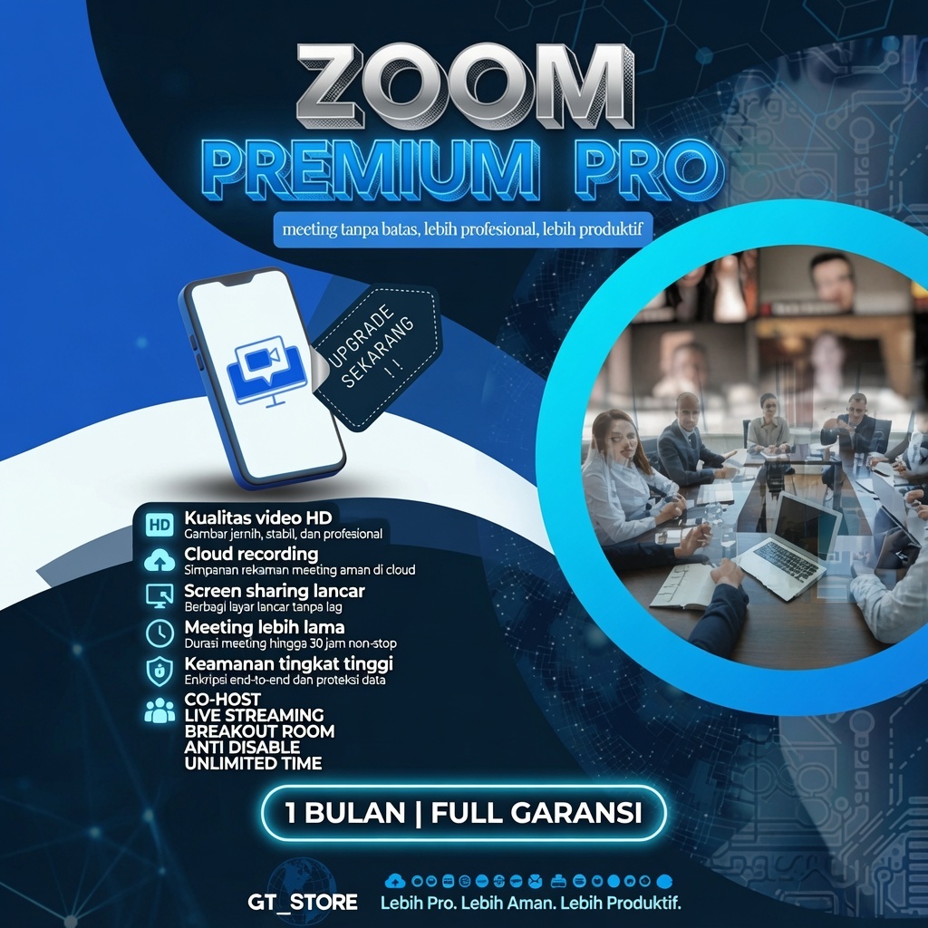 ZOOM PRO PREMIUM 1 BULAN