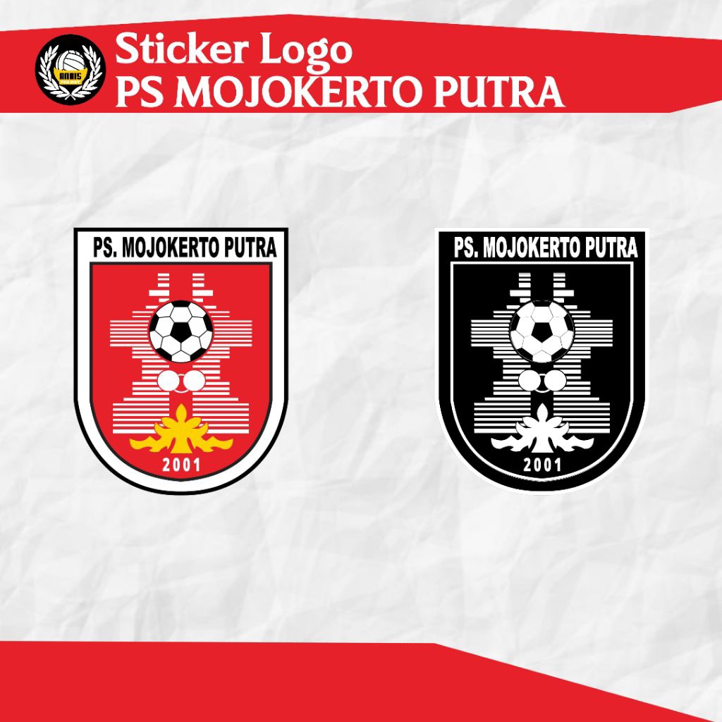 Sticker Logo PS MOJOKERTO PUTRA | PSMP Laskar Mojopahit