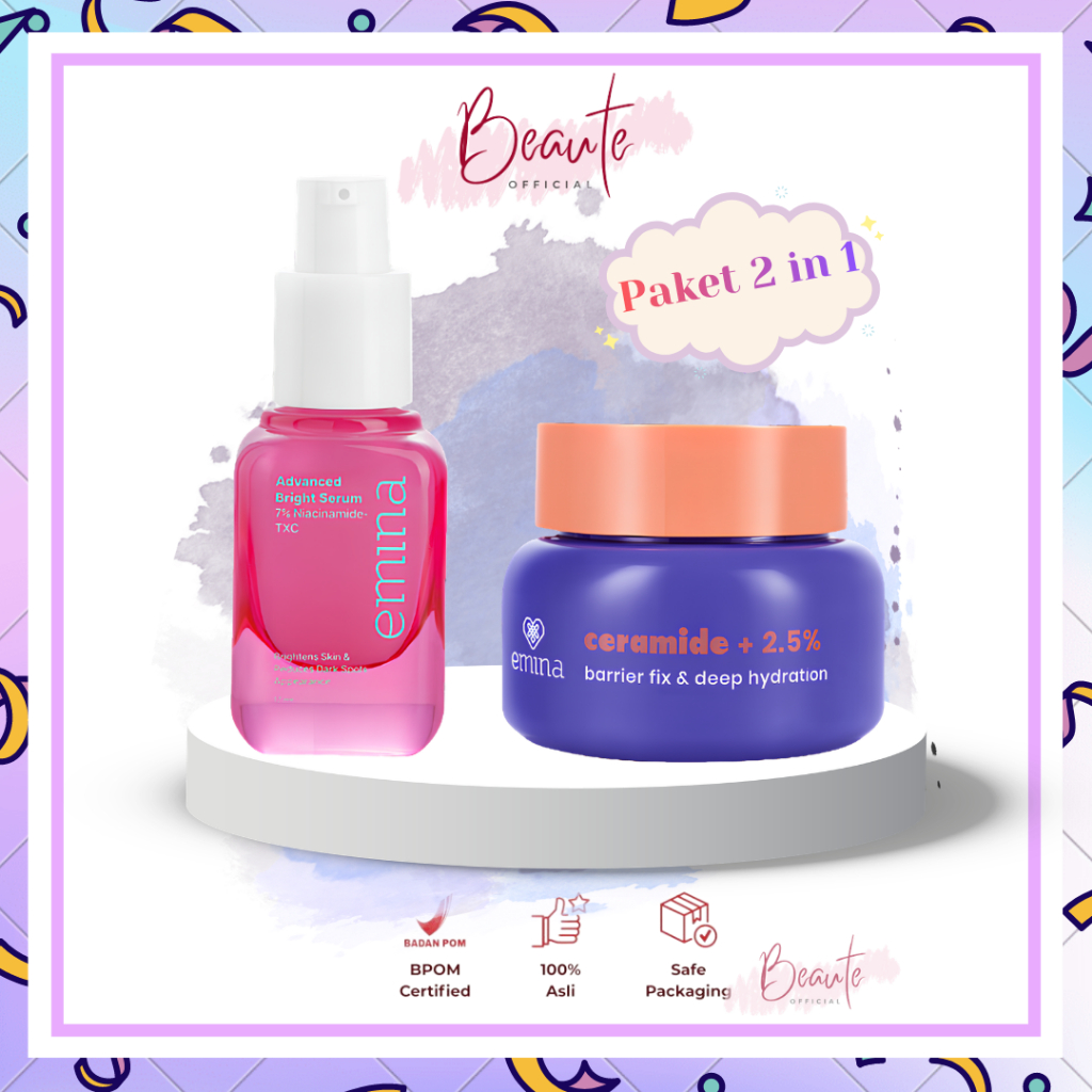 Emina Barrier Paket 2in1 Moisturizer + Serum