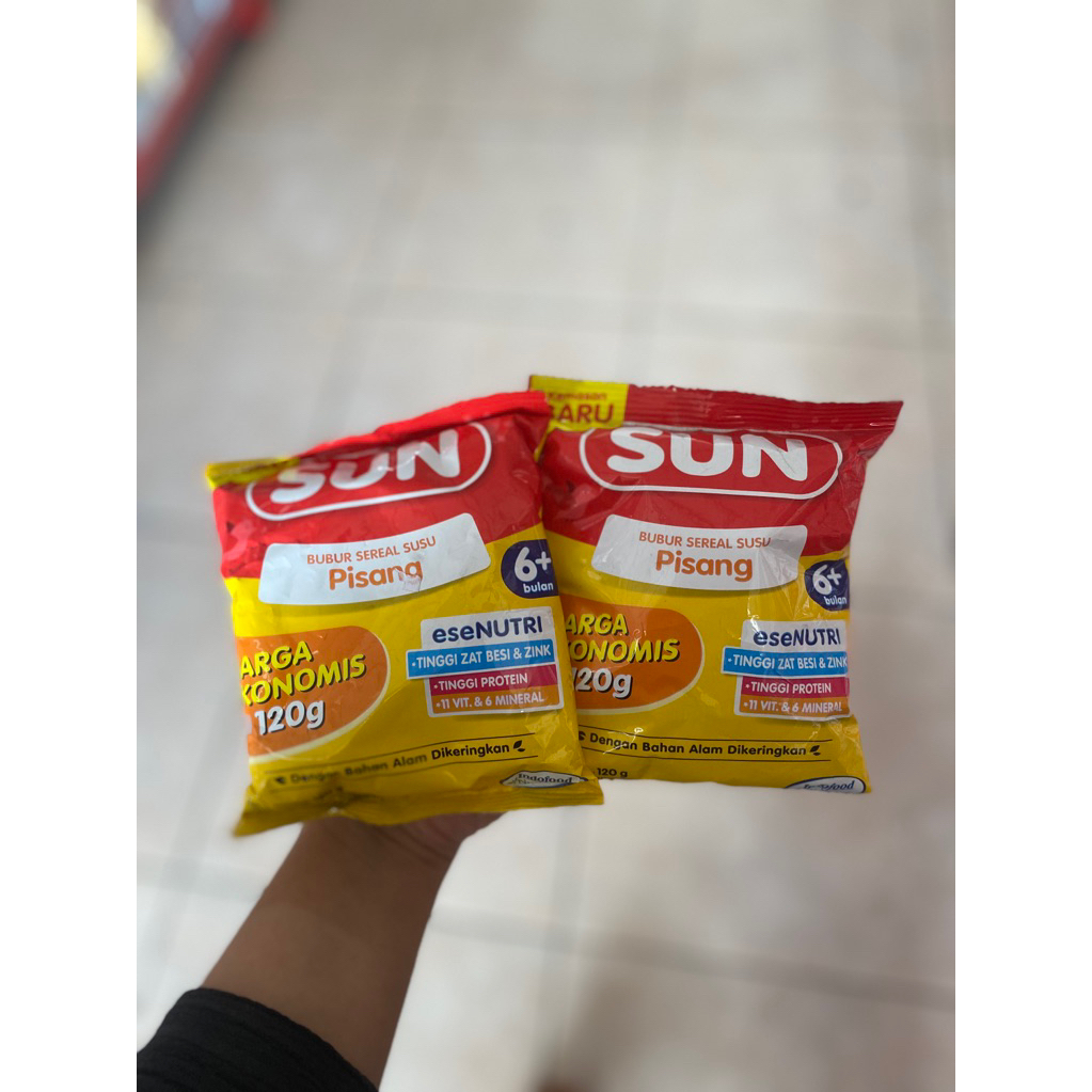 SUN Bubur Pisang Sereal Bayi 6+ bulan