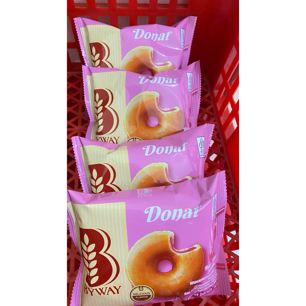 DONAT BYWAY RASA STRAWBERRY