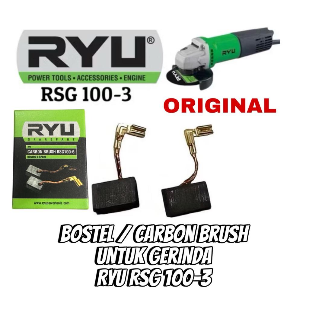 Bostel gerinda RYU RSG 100-3 ORIGINAL carbon brush cb grenda ryu rsg areng kull grenda ryu