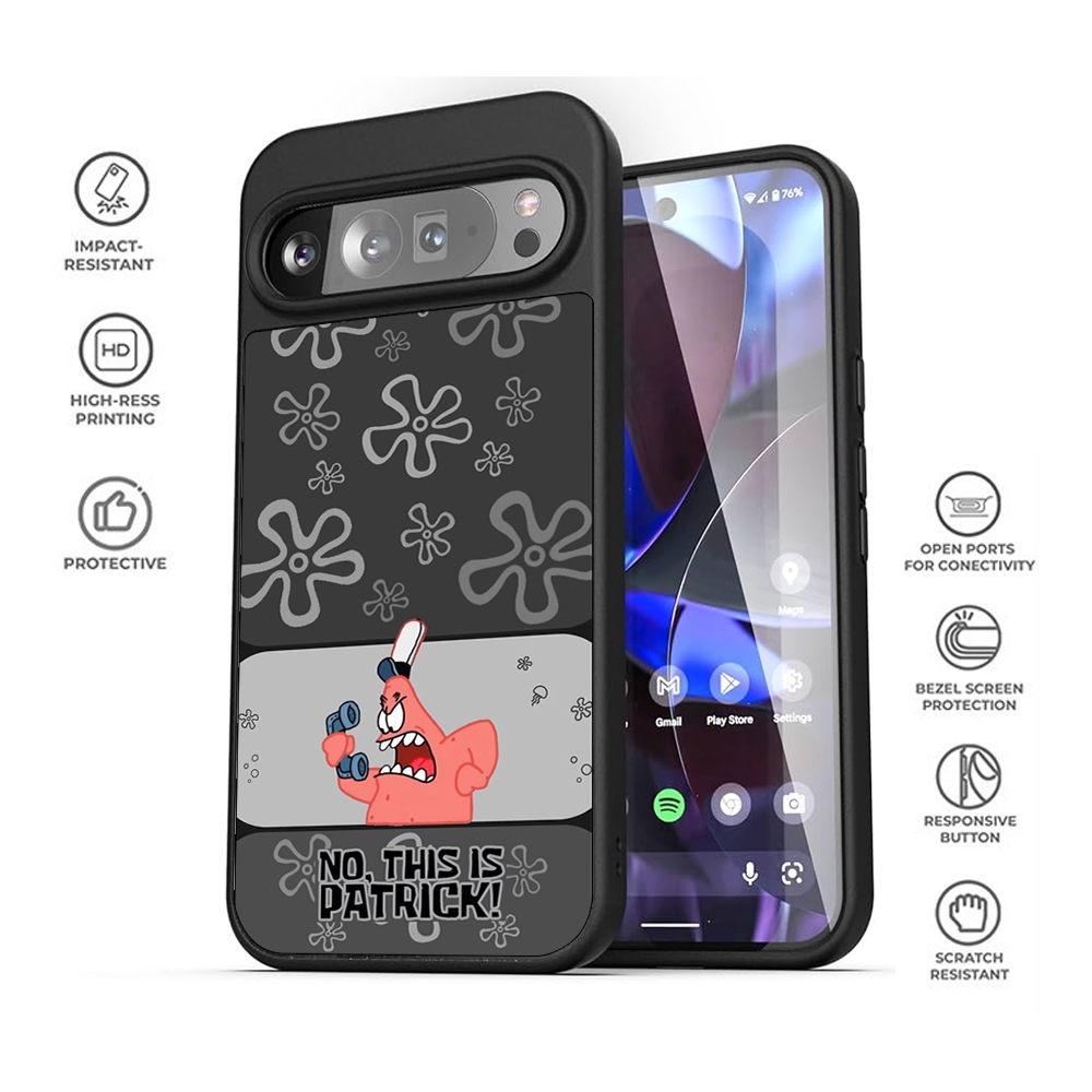 Hybrid Casing Case Google Pixel 10 9 8 7 6 5 4 3 10a 9a 8a 7a 6a 5a 4a 3a Pro XL Premium Patrick Sta
