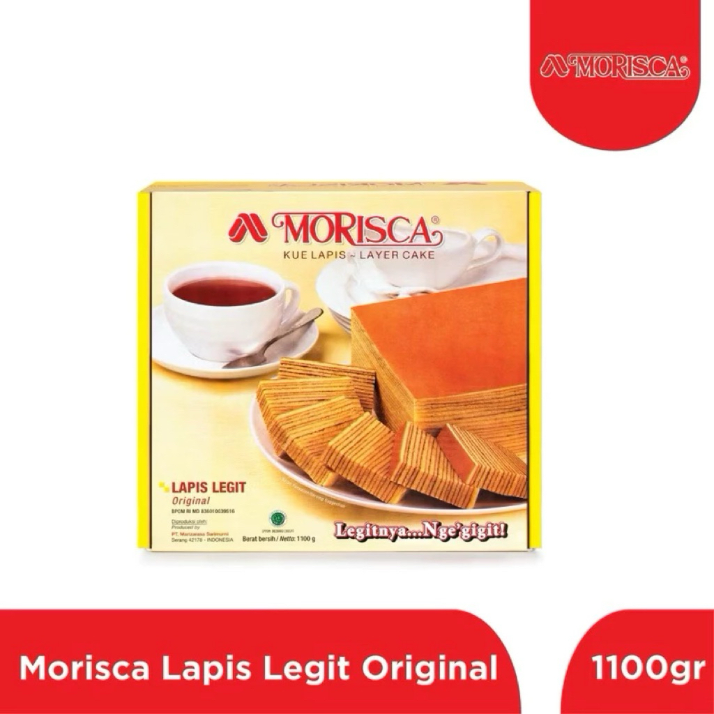 Morisca Kue Lapis Legit 1100g