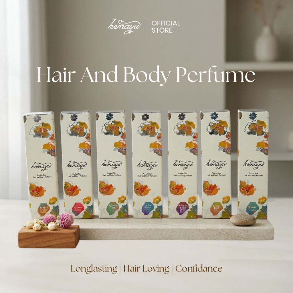 [NEW LAUNCH!] KEMAYU and Co - Hair & Body Parfume Pocket Size 10ml | Travel Size Eau de Parfum Tahan