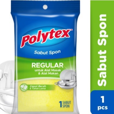 POLYTEX SPONS CUCI PIRING / POLYTEX SPONS CUCI  1 PCS