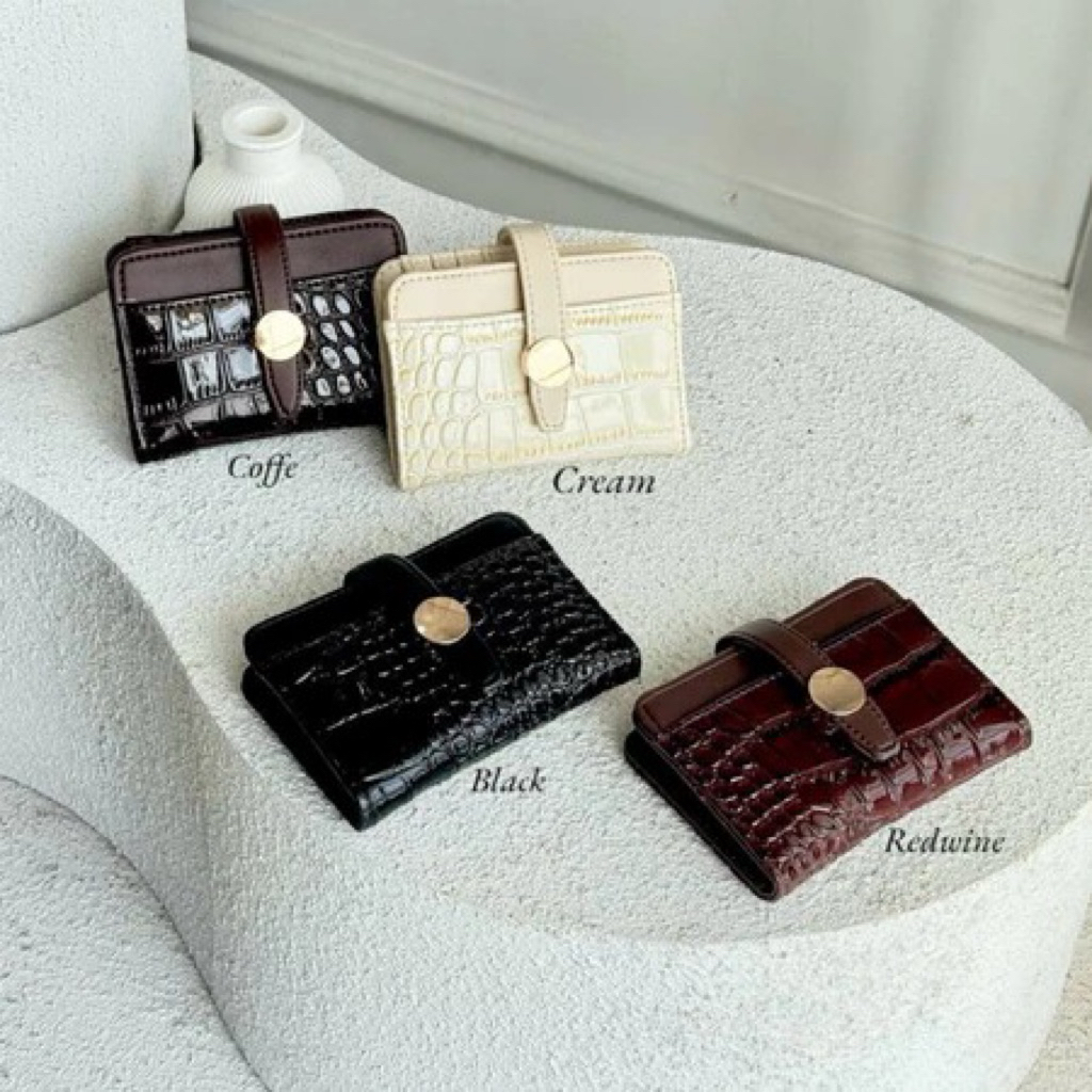 AVERO - GEMPITA Croco Dompet Mini Wanita