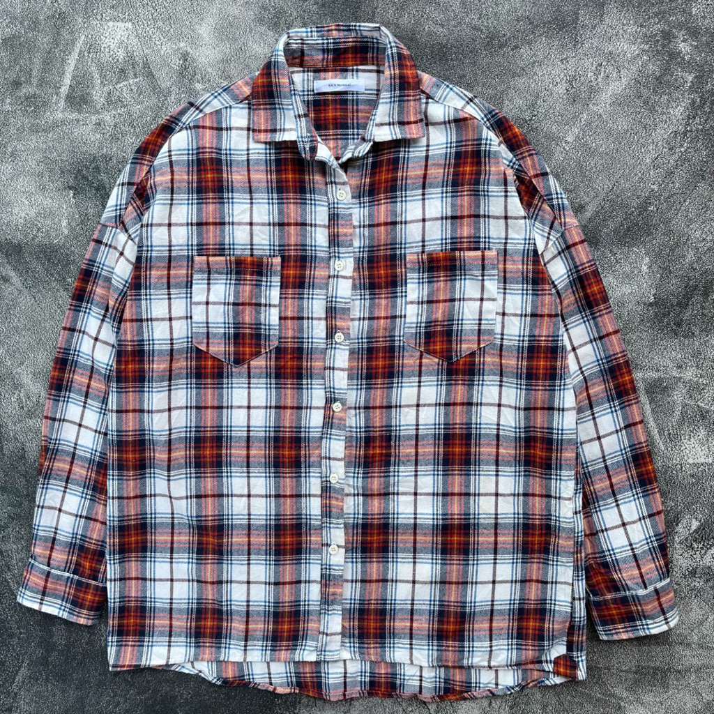 Back Number Flannel Shirt